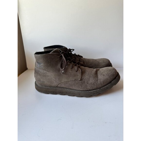 Sorel Men's Waterproof Fulton Suede Chukka Boots - Brown Size 10 - Picture 2 of 12